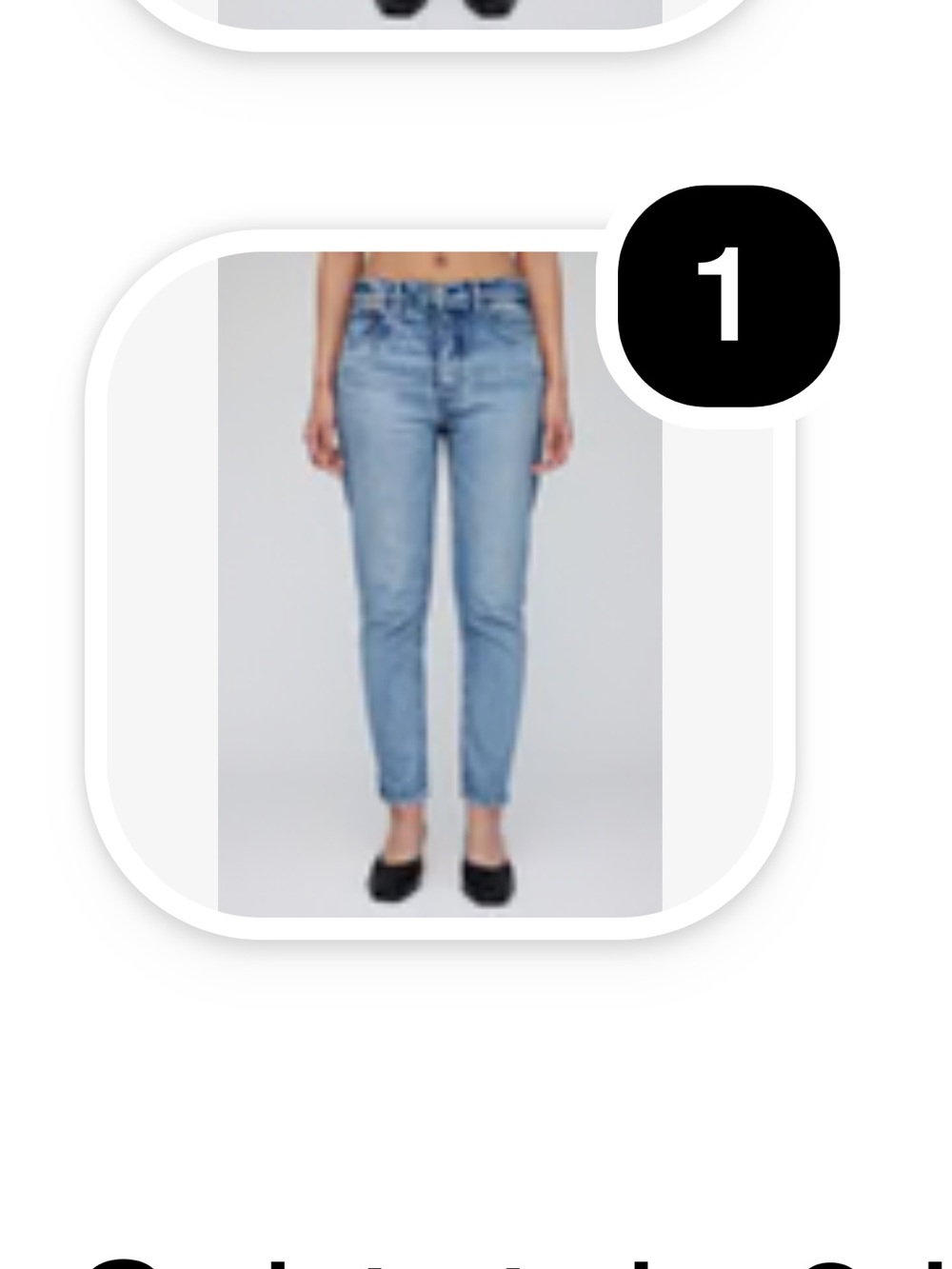 Moussy  Browncroft High Rise tapered button fly 100% cotton perfect jean!